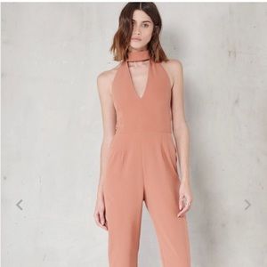 Lavish Alice Keyhole Jumpsuit in Lilac (Not the Peach in Picture)
